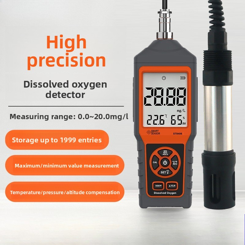 Do Oxygen Meter - Portable Dissolved Oxygen Meter DO Detector