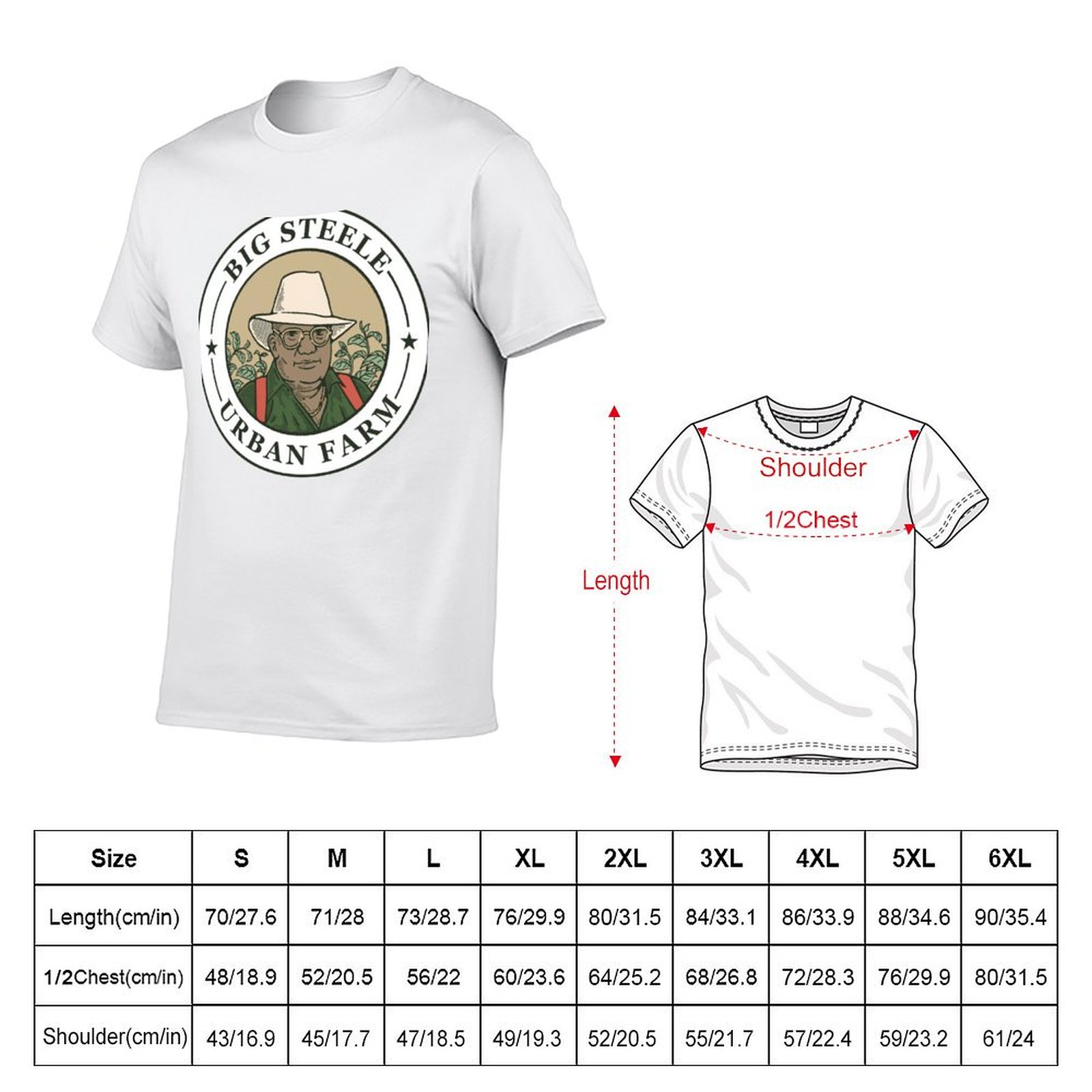 Urban farming T-Shirt Soft Cas - Urban Farming In China 评论和价格