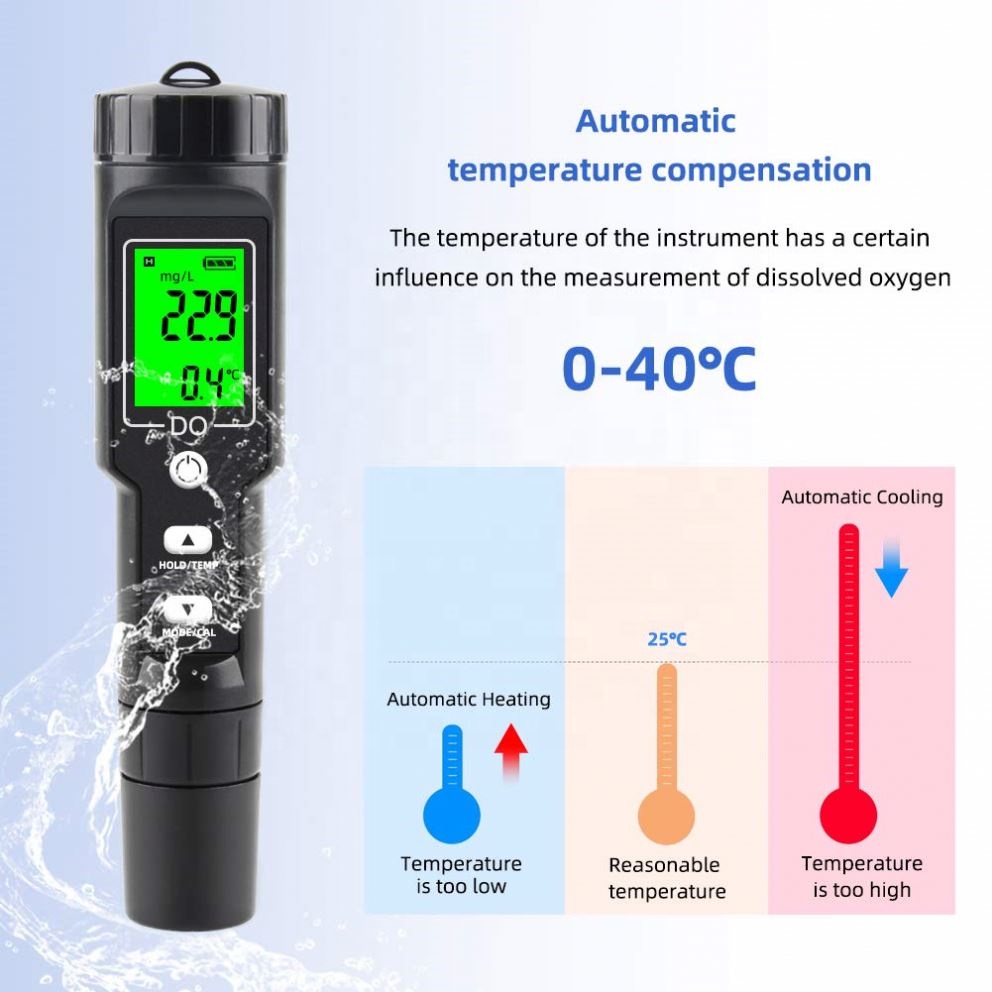 Portable Dissolved Oxygen 0-30 - Do Oxygen Meter 评论和价格