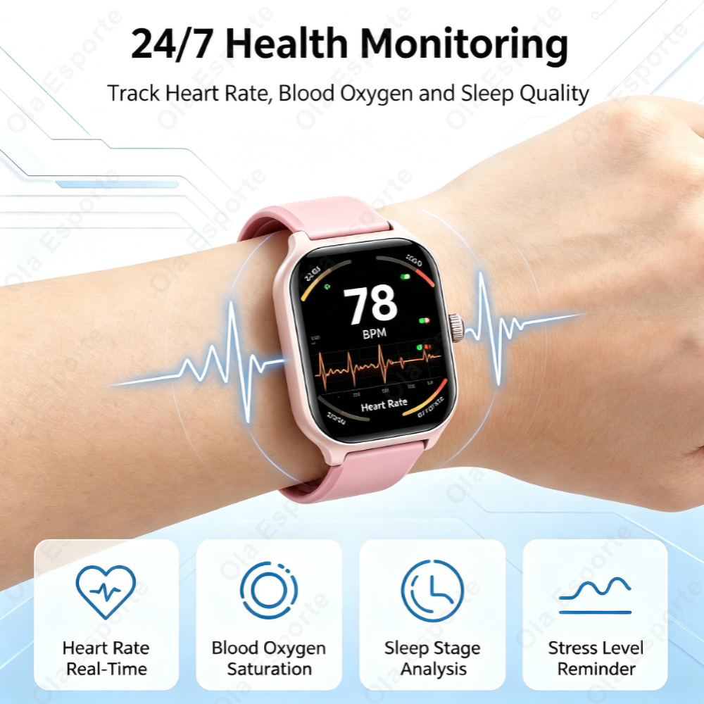 Smart Watch Plus Men Women Plu - Do Oxygen Meter 评论和价格