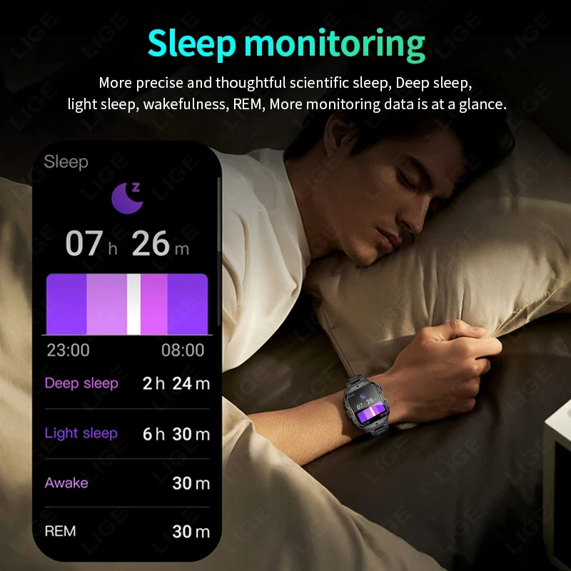 LIGE Outdoor Men's Sports Smar - Do Oxygen Meter 评论和价格