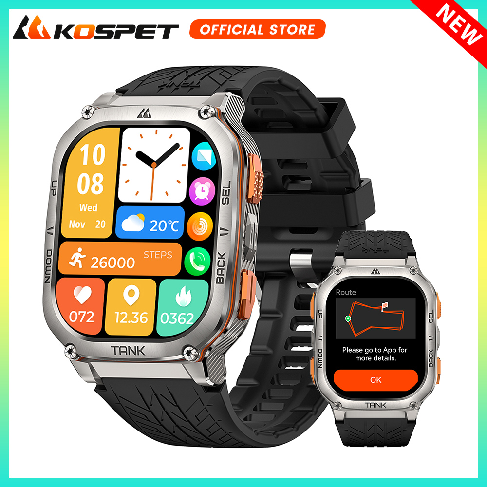 KOSPET TANK M3 Ultra GPS Smart - Do Oxygen Meter 评论和价格